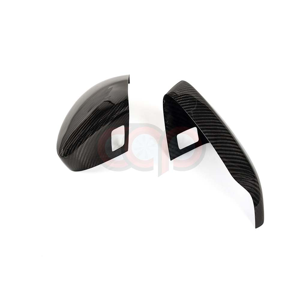 2021-2024 8Y Audi A3/S3 - CAP Dry Carbon Fiber Stick On Mirror Covers (Pair)