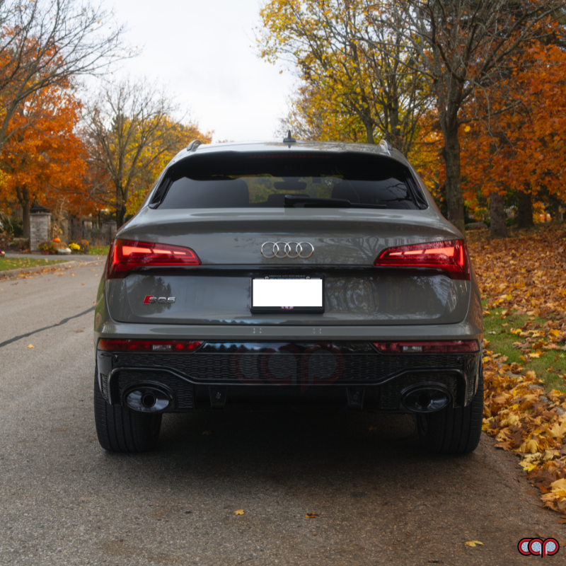 2021-2024 B9.5/FY.5 Audi Q5/SQ5 Sportback - CAP Gloss Black RSQ8 Style Rear Diffuser with RS Exhaust Tips