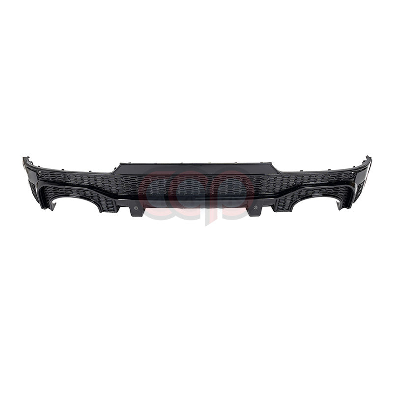2021-2024 B9.5/FY.5 Audi Q5/SQ5 Sportback - CAP Gloss Black RSQ8 Style Rear Diffuser with RS Exhaust Tips