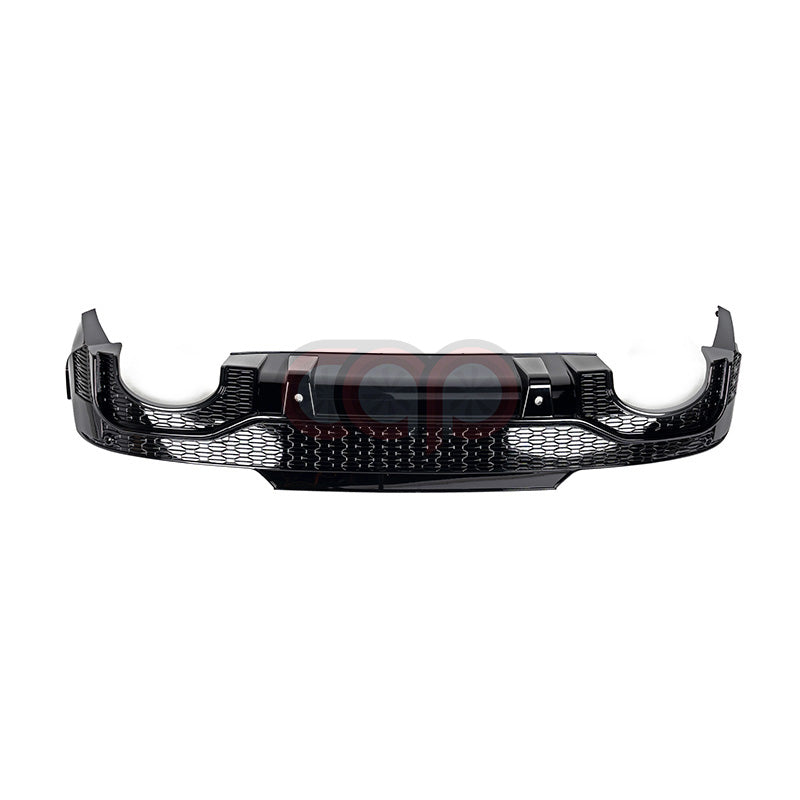 2021-2024 B9.5/FY.5 Audi Q5/SQ5 Sportback - CAP Gloss Black RSQ8 Style Rear Diffuser with RS Exhaust Tips
