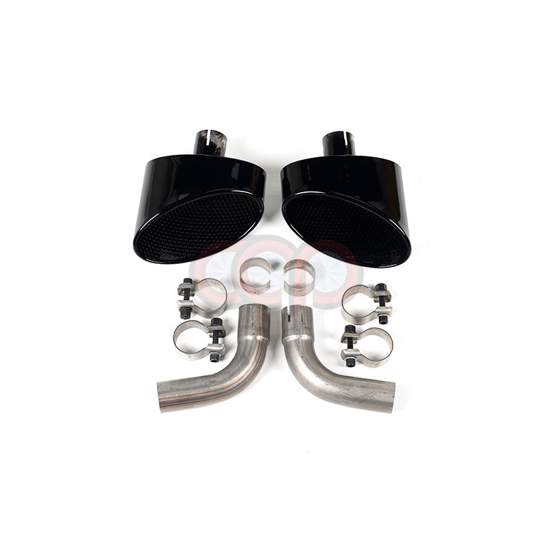 2021-2024 B9.5/FY.5 Audi Q5/SQ5 Sportback - CAP Gloss Black RSQ8 Style Rear Diffuser with RS Exhaust Tips