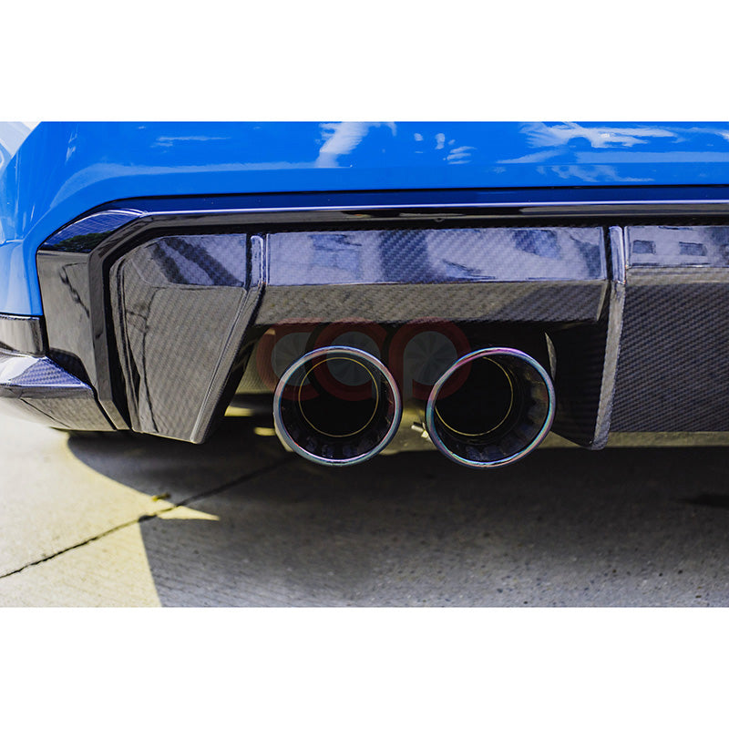 2021-2024 BMW G80 M3 & G82/G83 M4 - CAP Pre Preg Carbon Fiber Diffuser - Euro Style