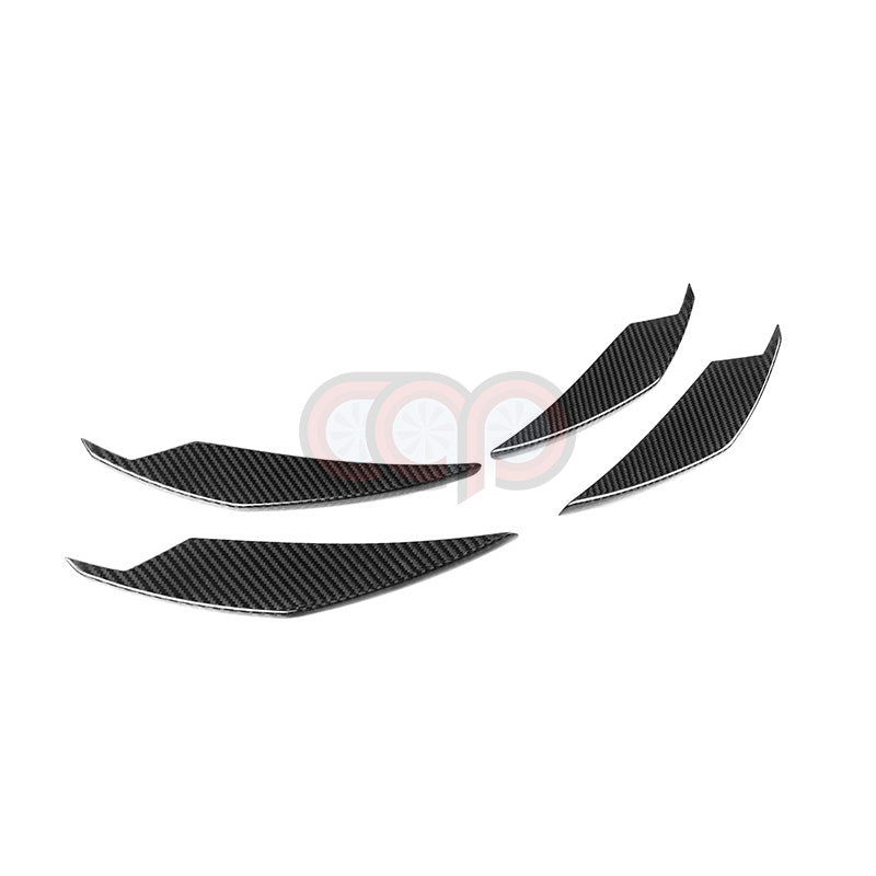 2021-2024 BMW G80 M3 & G82/G83 M4 - Pre Preg Carbon Fiber Front Canards - AC Style