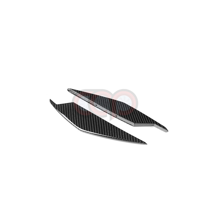 2021-2024 BMW G80 M3 & G82/G83 M4 - Pre Preg Carbon Fiber Front Canards - AC Style