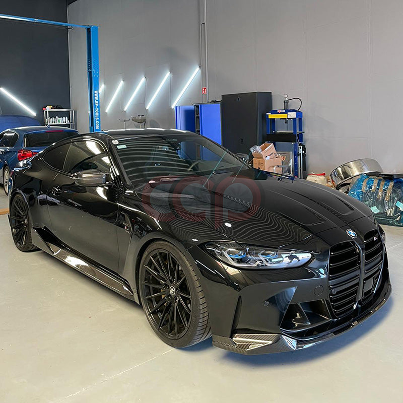 2021-2024 BMW G80 M3 & G82/G83 M4 - M Performance Style - CAP Pre Preg Carbon Fiber Front Lip