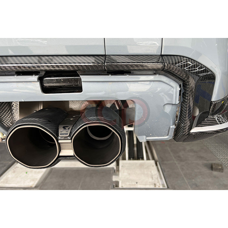 2021-2024 BMW G80 M3 & G82/G83 M4 - CAP Pre Preg Carbon Fiber Diffuser Trim - OEM Style