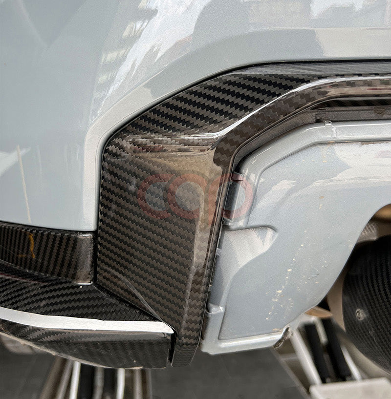 2021-2024 BMW G80 M3 & G82/G83 M4 - CAP Pre Preg Carbon Fiber Diffuser Trim - OEM Style