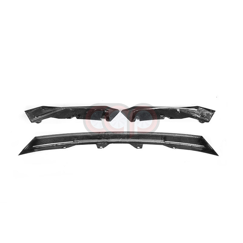 2021-2024 BMW G80 M3 & G82/G83 M4 - V Style - CAP Pre Preg Carbon Fiber Front Lip
