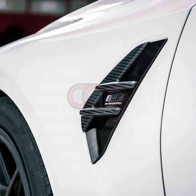 2021-2024 BMW G80 M3 G82 M4 - Pre Preg Carbon Fiber Fender Trim - OEM Style