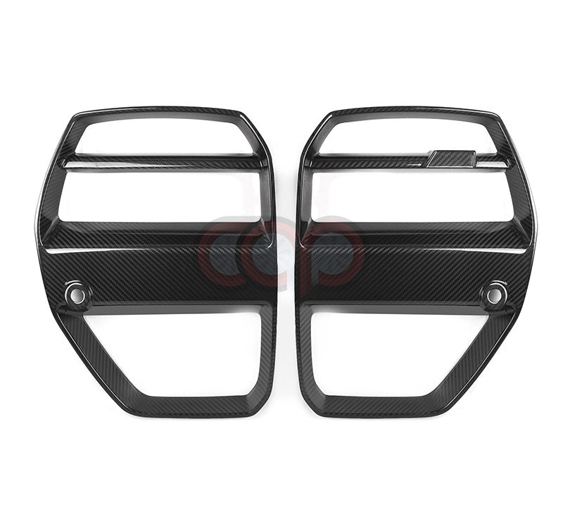 2021-2024 BMW G80 M3, G82 M4 | V Style Pre Preg Carbon Fiber Grille