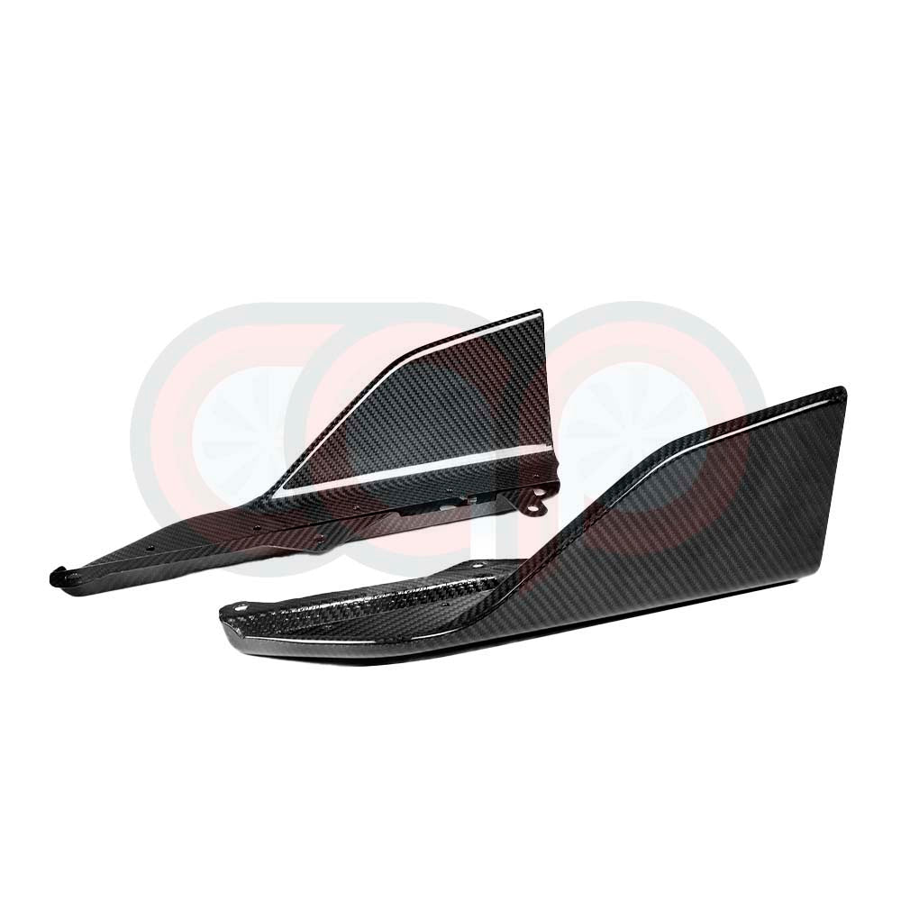 2022-2025 BMW G42 2 Series - Dry Carbon Fiber Side Skirts - M Performance Style