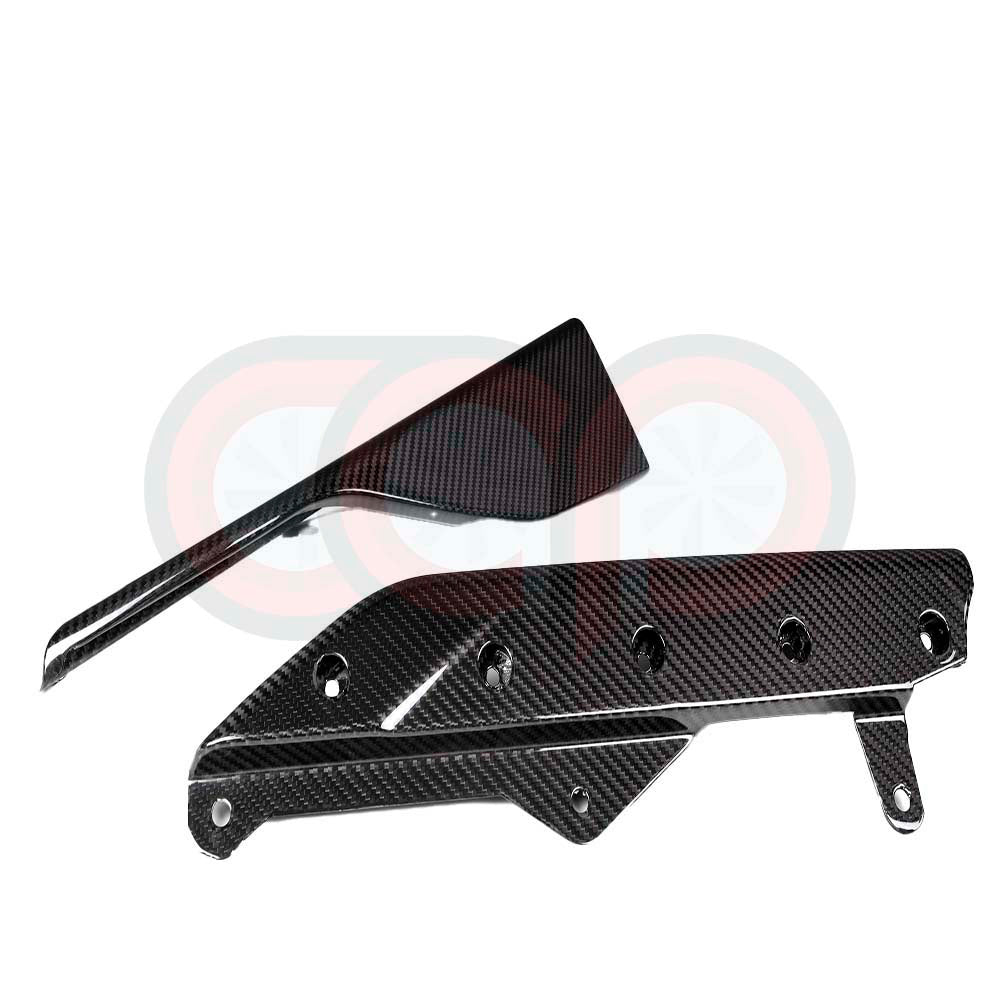 2022-2025 BMW G42 2 Series - Dry Carbon Fiber Side Skirts - M Performance Style