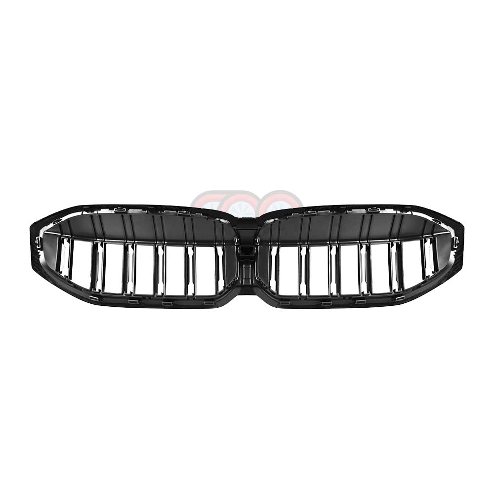 2023-2025 BMW G20 3 Series LCI - Dry Carbon Fiber Dual Slats Grille