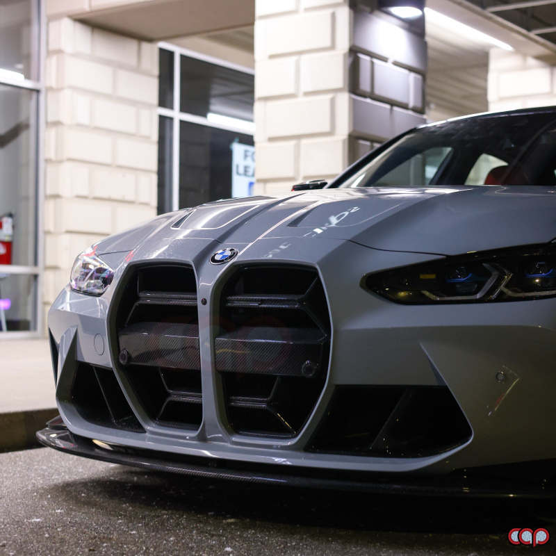 2021-2024 BMW G80 M3, G82 M4 | CSL Style Pre Preg Carbon Fiber Grille