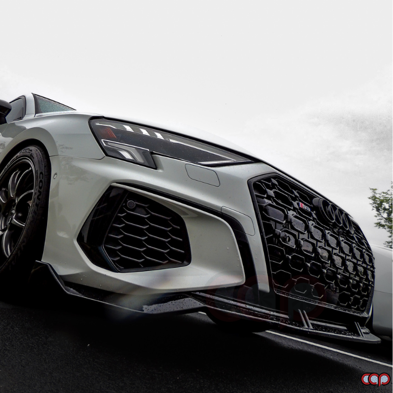 2021-2024 8Y Audi A3 S-Line/S3 - Gloss Black Front Lip