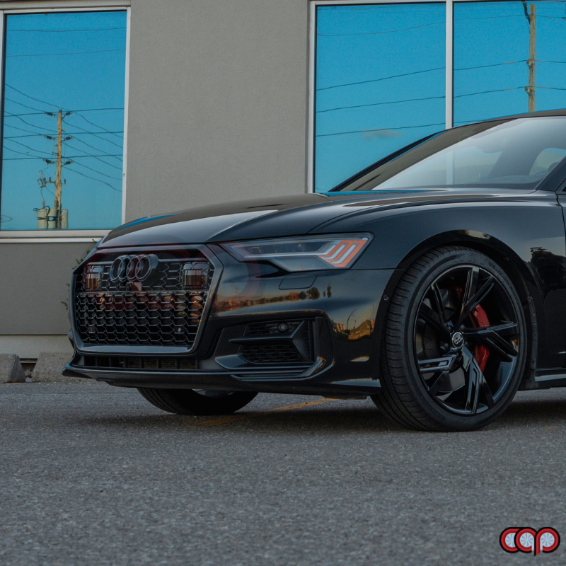 2019-2023 Audi RS6 Honeycomb Grille | C8 Audi A6/S6 - V2 | Real Carbon Fiber