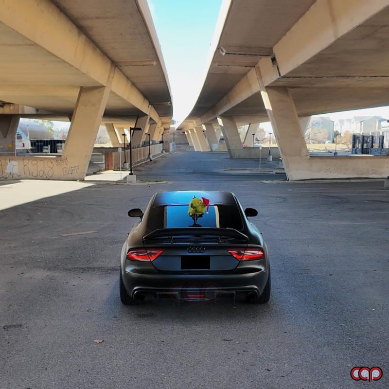 2012-2015 C7 Audi A7 S-Line/S7 - CAP Carbon Fiber Diffuser - V1
