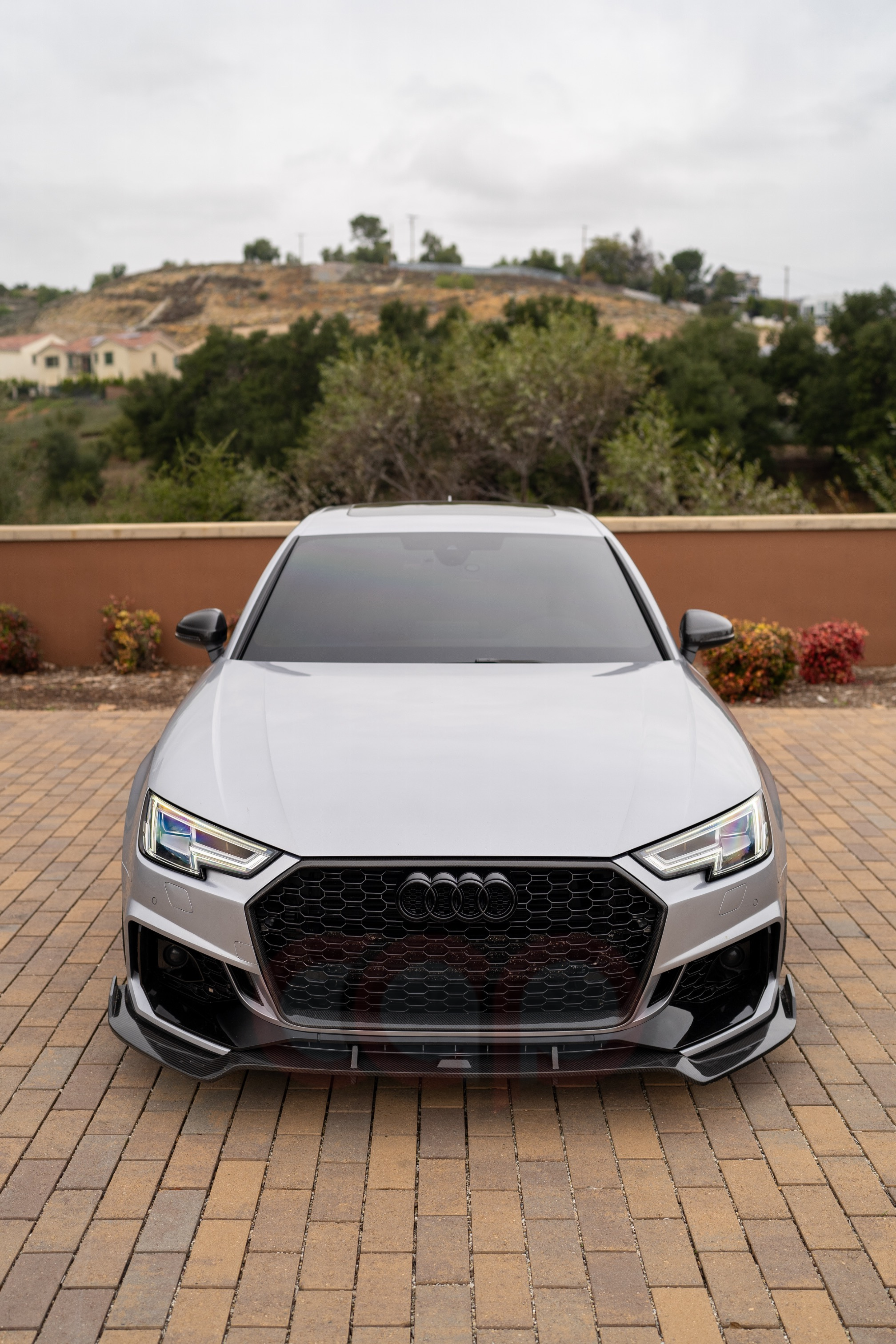 2017-2019 B9 Audi A4/S4 CAP Front Bumper | B9 RS4 Bumper - V2