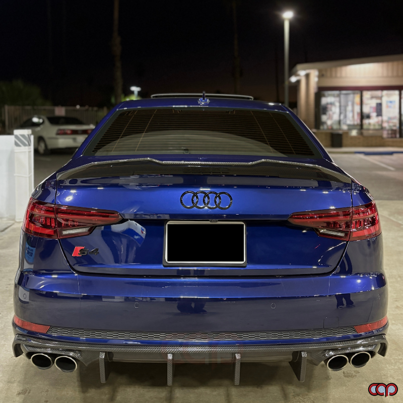 2017-2025 B9 & B9.5 Audi A4/S4 - Dry Carbon Fiber Spoiler - V3