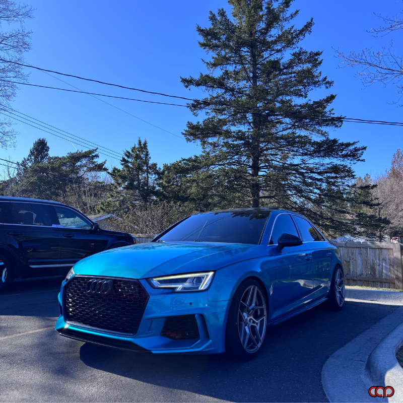 2017-2019 B9 Audi A4/S4 CAP Front Bumper | B9 RS4 Bumper - V2