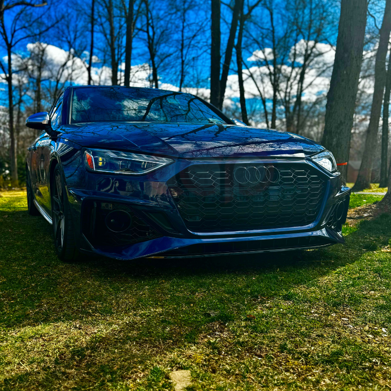 2020-2025 B9.5 Audi A4/S4 CAP Front Bumper | B9.5 Audi RS4 Bumper - V2