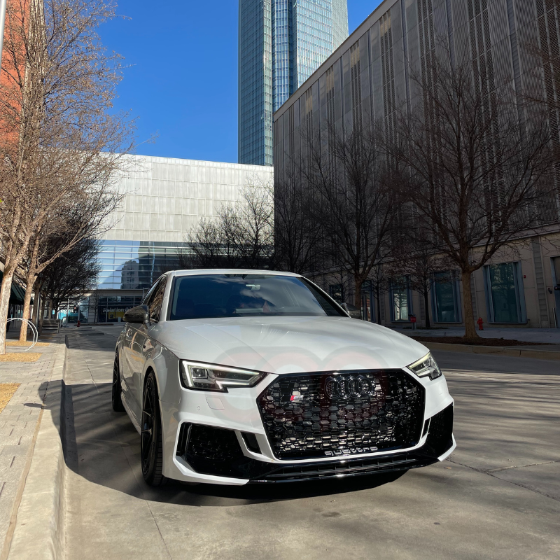 2017-2019 B9 Audi A4/S4 CAP Front Bumper | B9 RS4 Bumper - V2