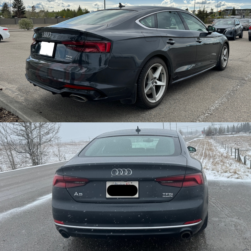 2018-2019 B9 Audi A5/S5 CAP Rear Bumper | Audi RS5 Rear Bumper