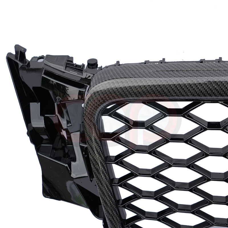 2009-2012 Audi RS4 Honeycomb Grille | B8 Audi A4/S4 | Real Carbon Fiber