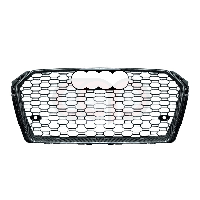 2017-2019 Audi RS4 Honeycomb Grille | B9 Audi A4/S4 | Real Carbon Fiber