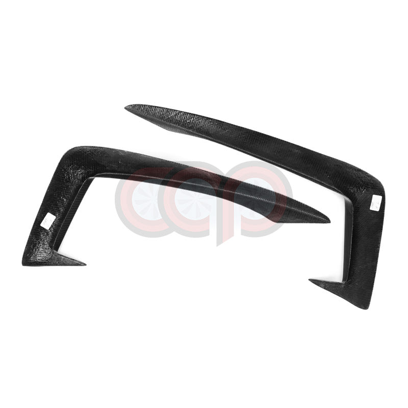 2017-2018 B9 Audi S4, A4 S-Line - CAP Carbon Fiber Fog Canards