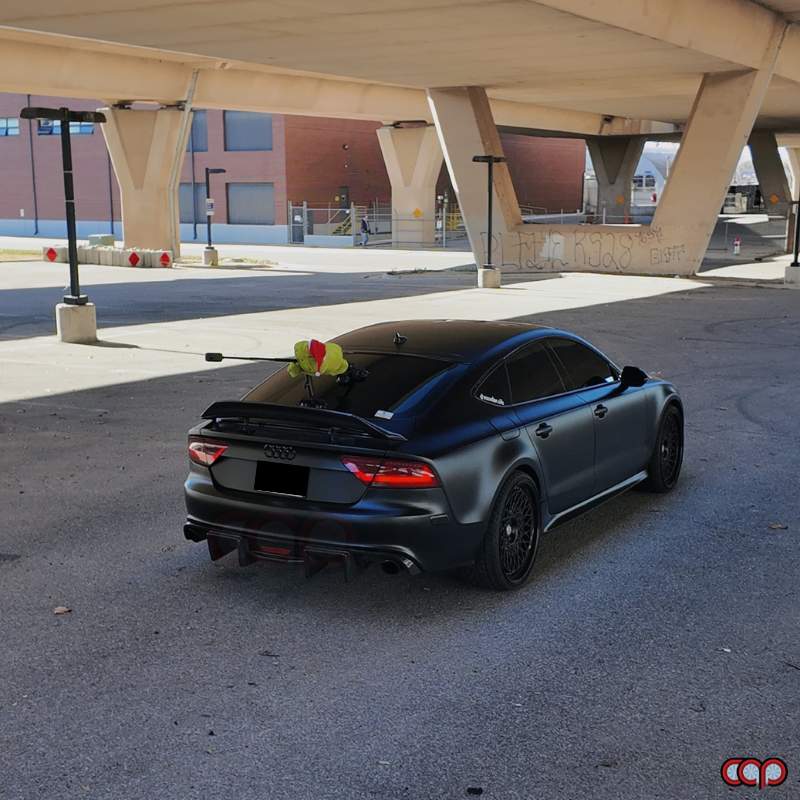 2012-2015 C7 Audi A7 S-Line/S7 - CAP Carbon Fiber Diffuser - V1