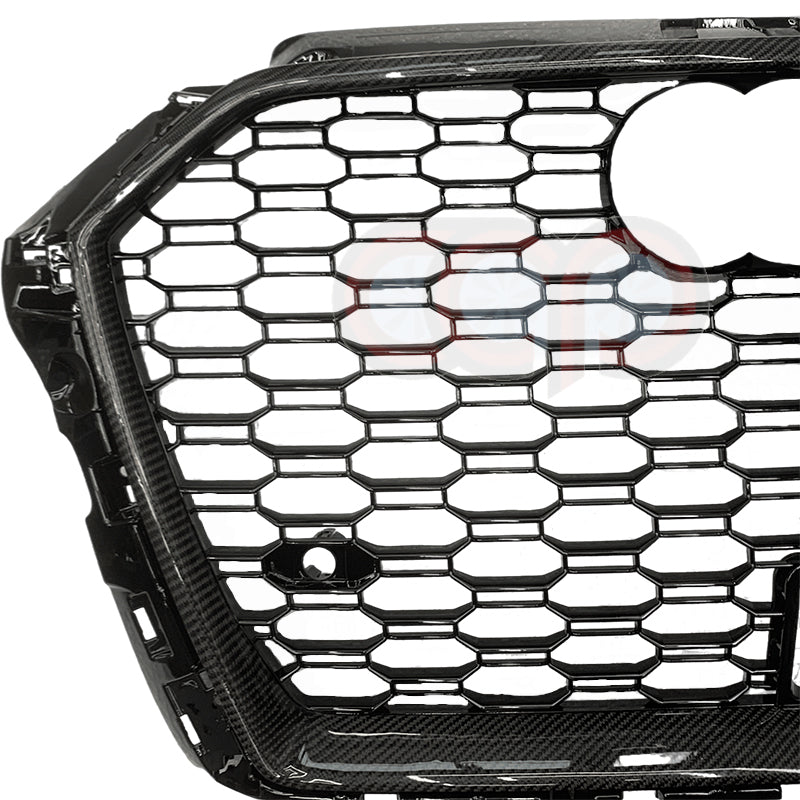 2017-2020 Audi RS3 Honeycomb Grille | 8V.5 Audi A3/S3 | Real Carbon Fiber