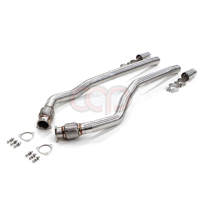 CAP Audi 3.0T Supercharged V6 B8 S4 Downpipes | B8/B8.5 S4, S5, A6, A7, Q5, SQ5
