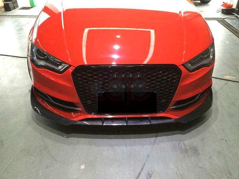 2015-2016 8V Audi A3 S-Line/S3 - CAP Carbon Fiber Front Lip V2