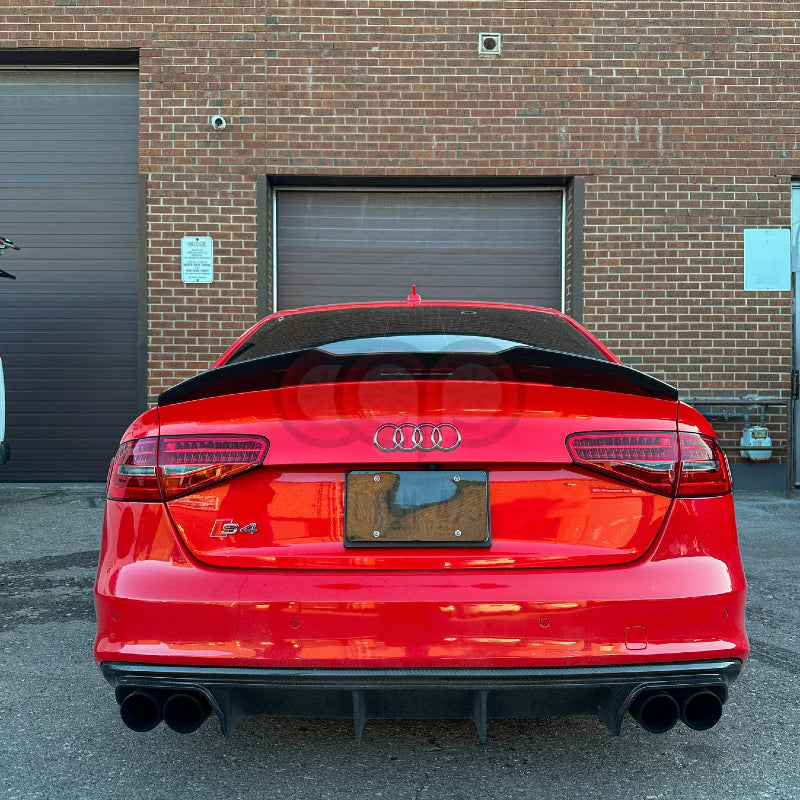 2010-2016 B8 & B8.5 Audi S4 - Dry Carbon Fiber Spoiler - V3
