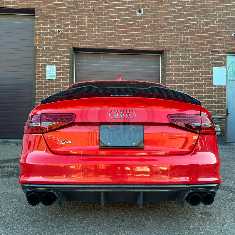 2010-2016 B8 & B8.5 Audi S4 - Dry Carbon Fiber Spoiler - V3