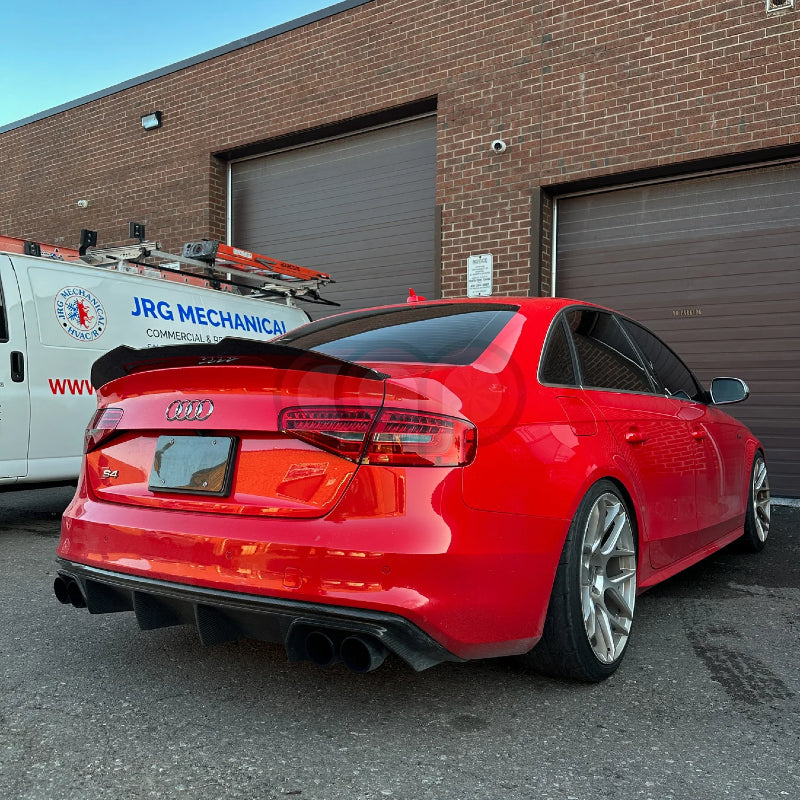 2010-2016 B8 & B8.5 Audi S4 - Dry Carbon Fiber Spoiler - V3