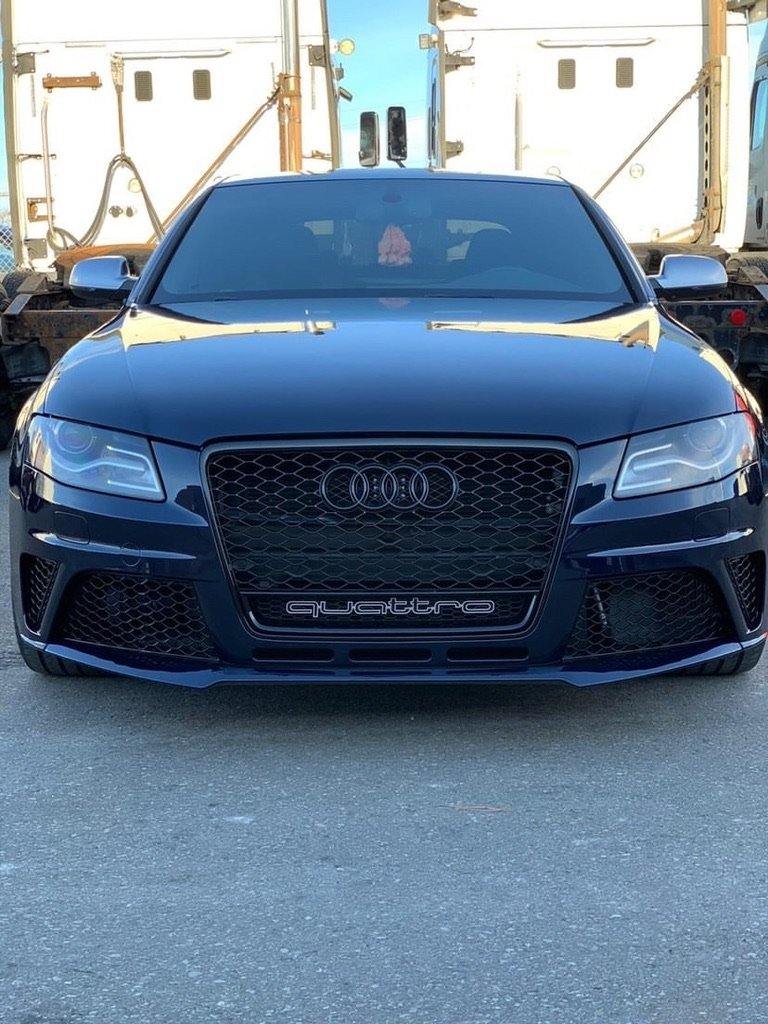 2009-2012 B8 Audi A4/S4 CAP Front Bumper | B8 Audi RS4 Bumper - V1