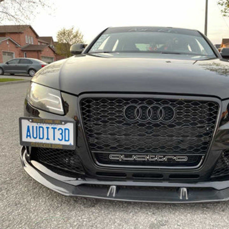 2010-2016 B8 & B8.5 CAP RS4 Front Bumper V1 - CAP Carbon Fiber Front Lip