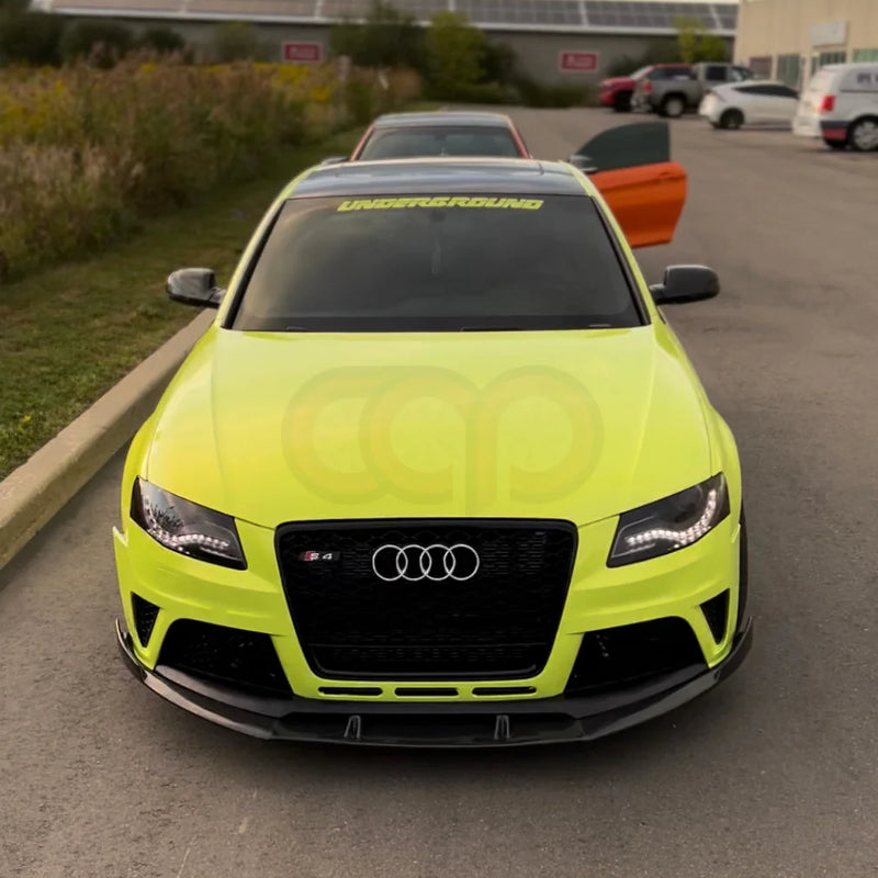 2010-2016 B8 & B8.5 CAP RS4 Front Bumper V1 - CAP Carbon Fiber Front Lip