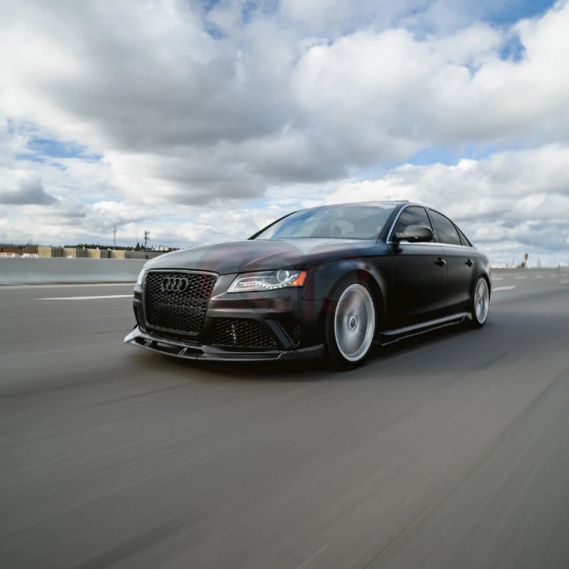 CAP CARBON FIBER SIDE SKIRTS | 2008 - 2021 AUDI S3, S4, S5, S6, S7