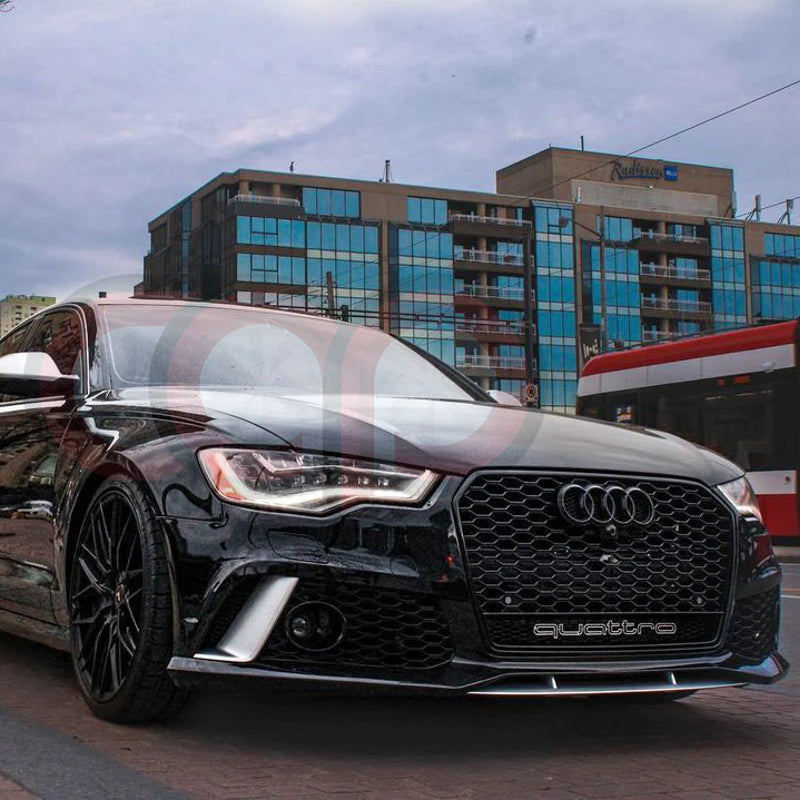 2012-2015 C7 Audi A6/S6 CAP Front Bumper | C7 RS RS6 Bumper - V2