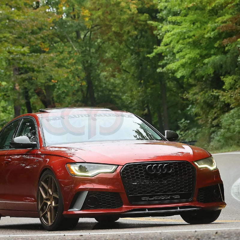 2012-2015 C7 Audi A6/S6 CAP Front Bumper | C7 RS RS6 Bumper - V2