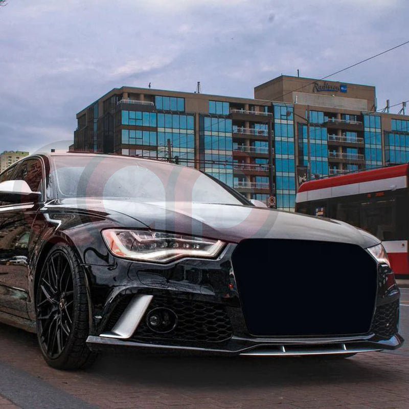 2012-2015 C7 Audi A6/S6 CAP Front Bumper | C7 RS RS6 Bumper - V2