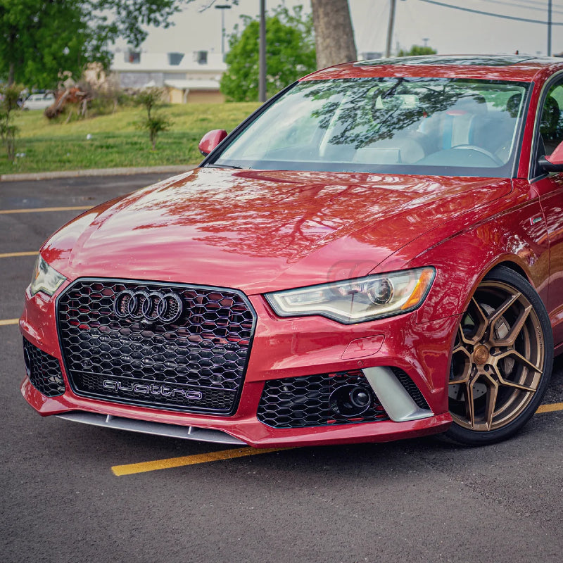 2012-2015 C7 Audi A6/S6 CAP Front Bumper | C7 RS RS6 Bumper - V2