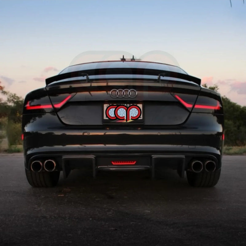 2012-2015 C7 Audi A7 S-Line/S7 - CAP Carbon Fiber Diffuser - V1 2012-2015 C7 Audi A7 S-Line S7