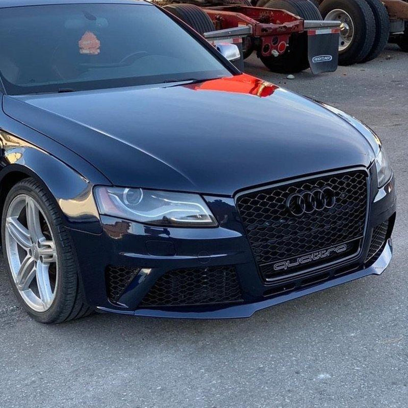 2009-2012 B8 Audi A4/S4 CAP Front Bumper | B8 Audi RS4 Bumper - V1