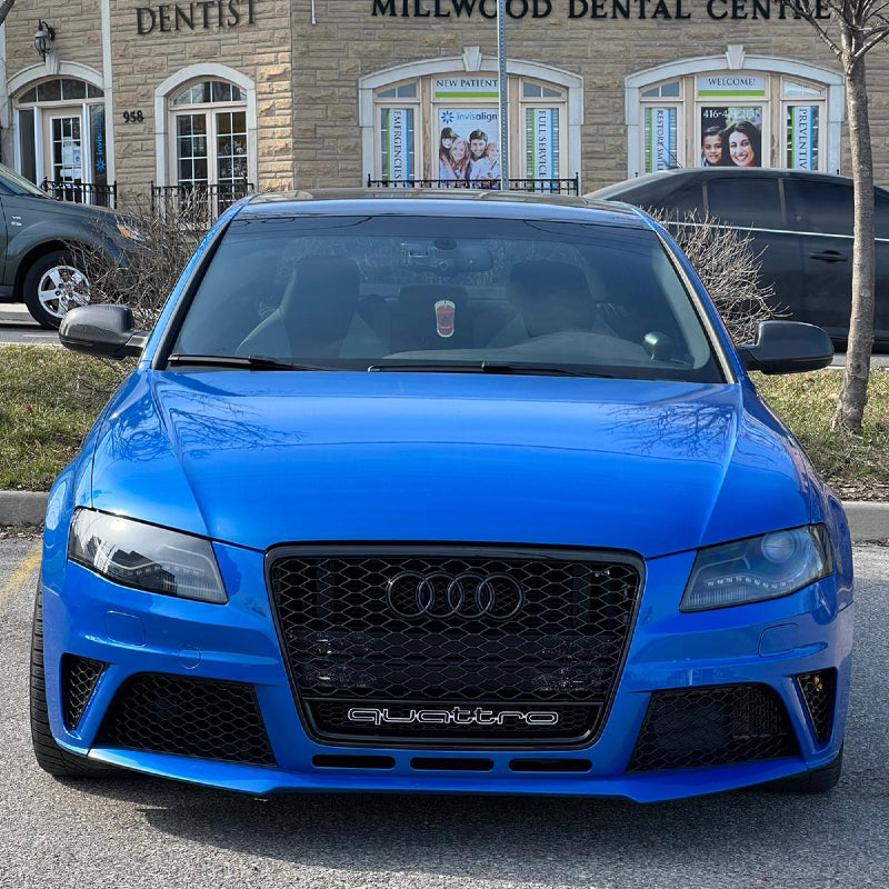 2009-2012 B8 Audi A4/S4 CAP Front Bumper | B8 Audi RS4 Bumper - V1