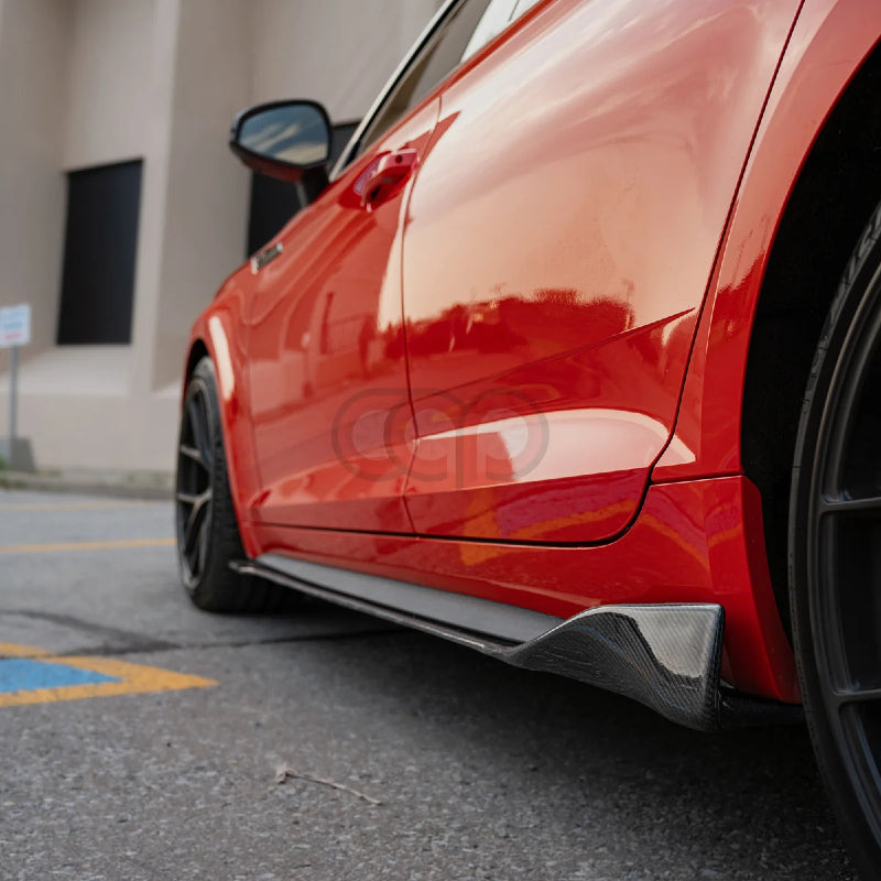 CAP Carbon Fiber Side Skirts | 2008 - 2024 Audi S3, S4, S5, S6