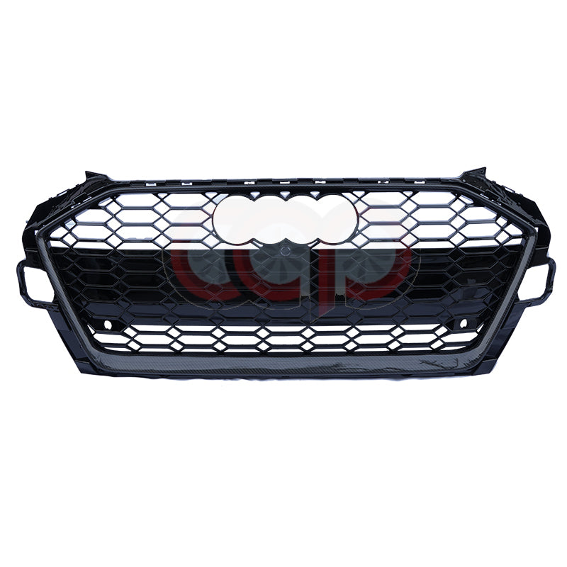 2020-2025 Audi RS4 Honeycomb Grille | B9.5 Audi A4/S4 | Real Carbon Fiber